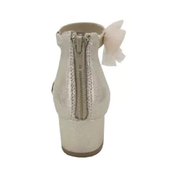 JELLYPOP BRILLIANT GIRLS’ Size FASHION HEEL Bonnie Bell  Golden Zip Back- Sz 12 - Picture 2 of 8